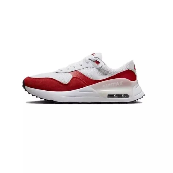Nike Air Max Systm DM9537-104 , University red and white in a men's shoes